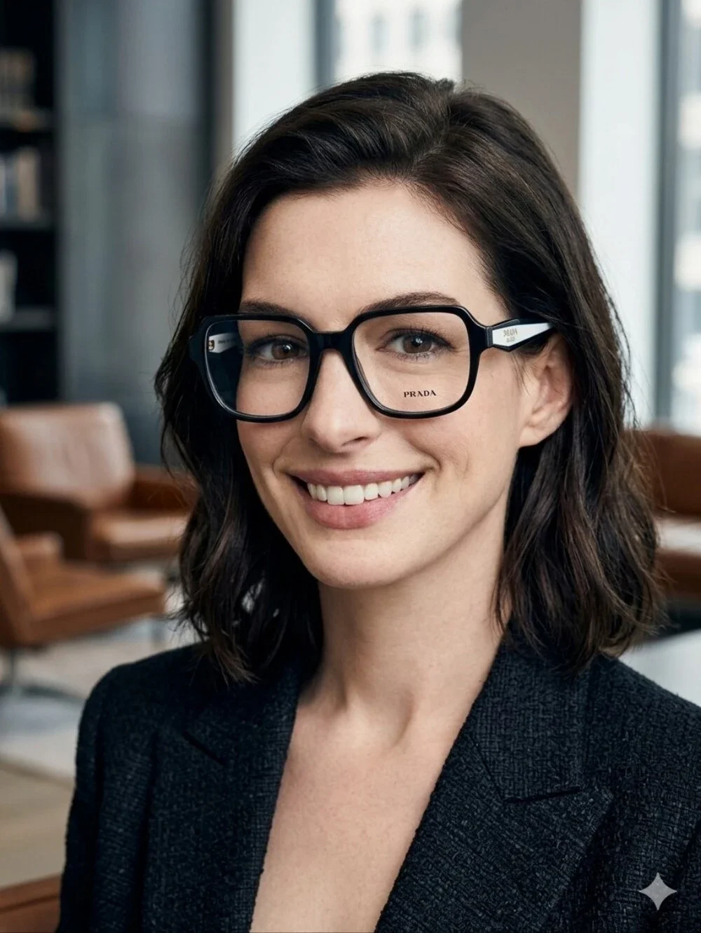 Prada Chunky Preppy Eyeglasses